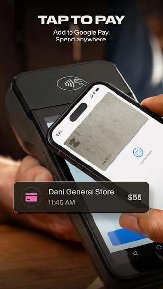 ZAR tap-to-pay at a POS terminal